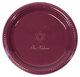 Personalized Star of David Plastic Plates Image 2 of 3